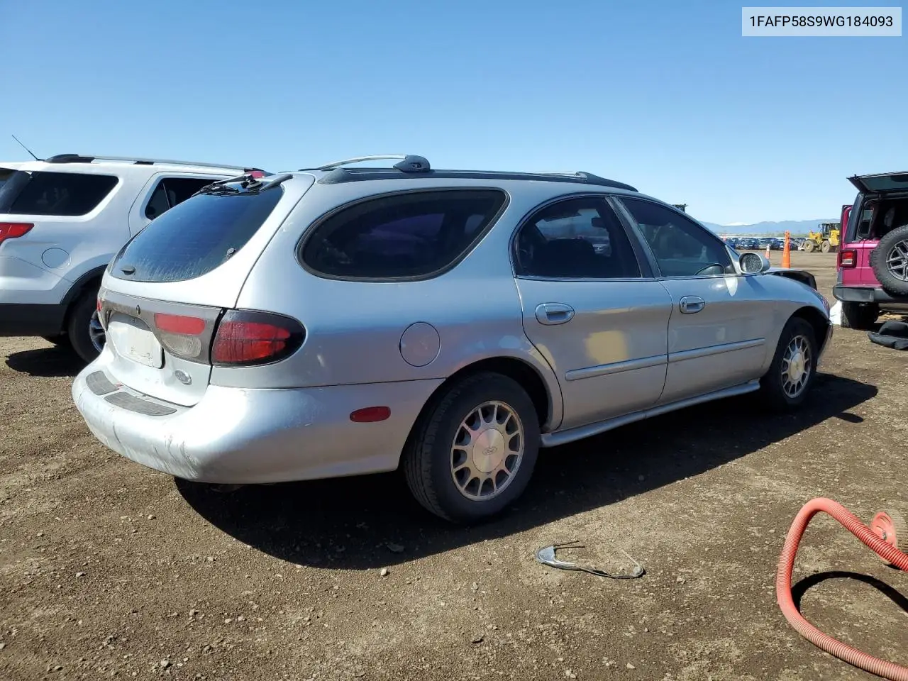 1998 Ford Taurus Se Comfort VIN: 1FAFP58S9WG184093 Lot: 55046265