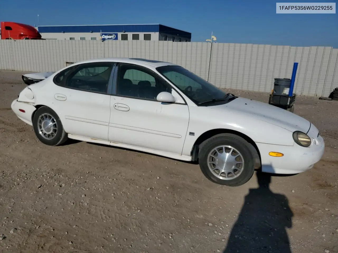 1998 Ford Taurus Se Comfort VIN: 1FAFP53S6WG229255 Lot: 56755115