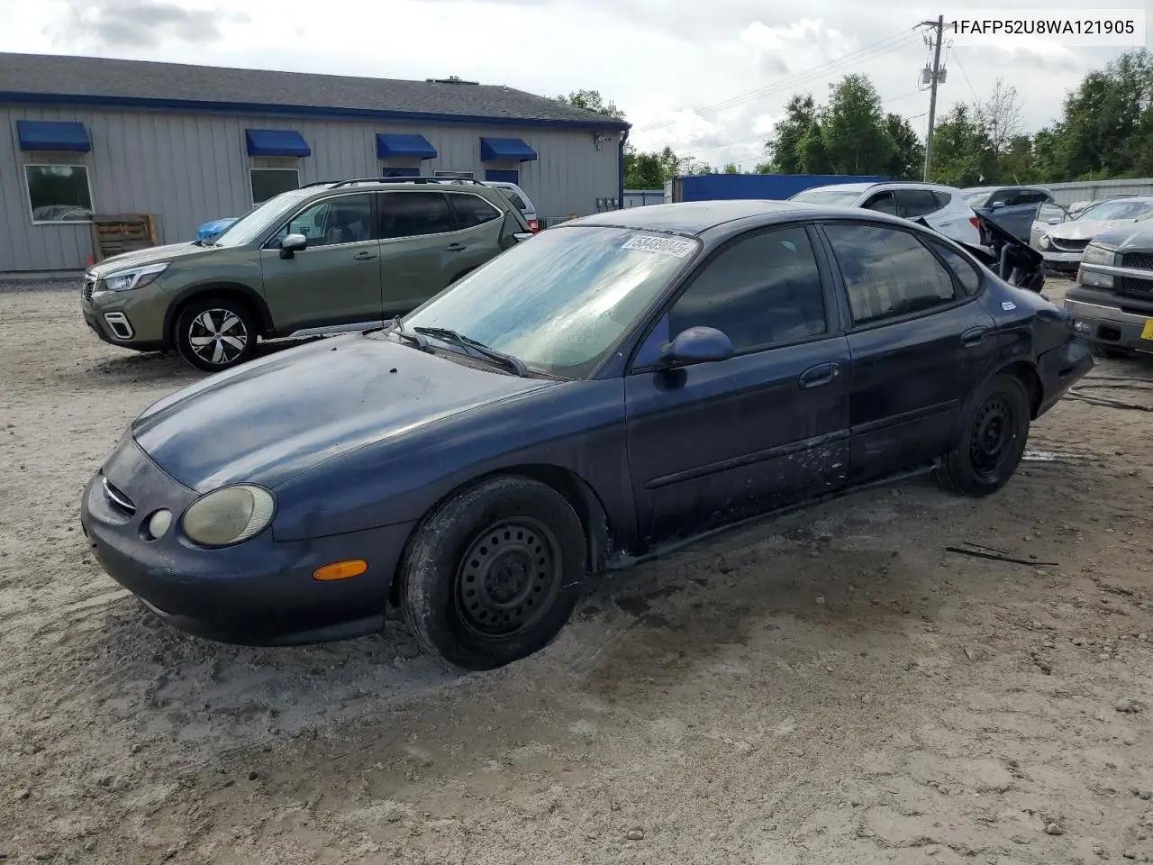 1998 Ford Taurus Lx VIN: 1FAFP52U8WA121905 Lot: 58489045