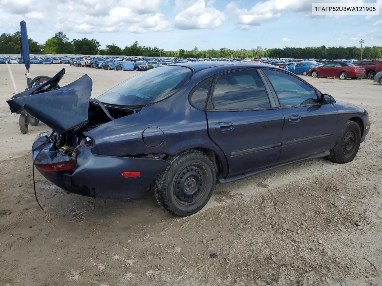 1998 Ford Taurus Lx VIN: 1FAFP52U8WA121905 Lot: 58489045