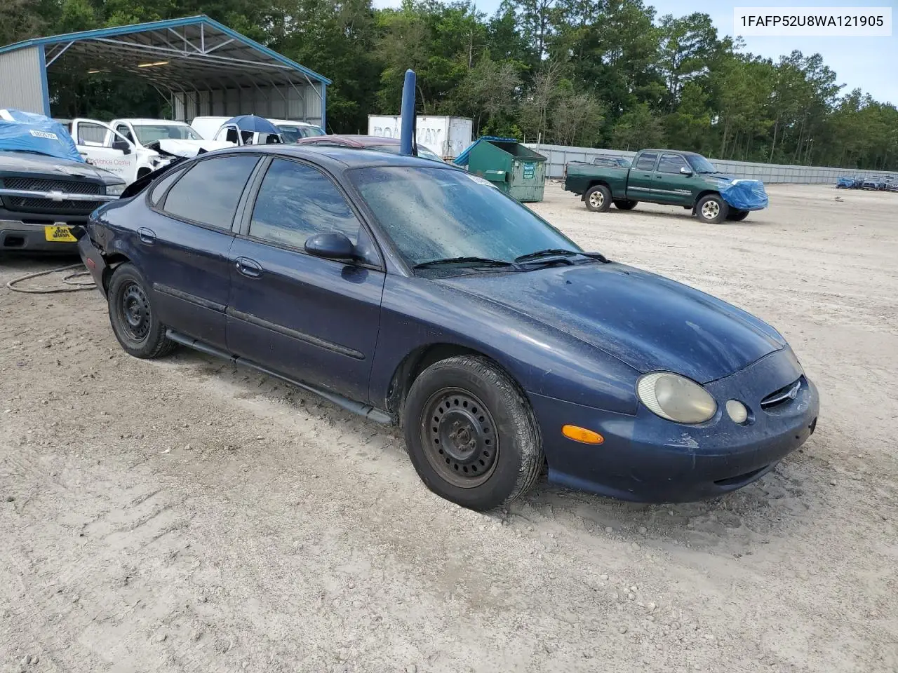 1998 Ford Taurus Lx VIN: 1FAFP52U8WA121905 Lot: 58489045