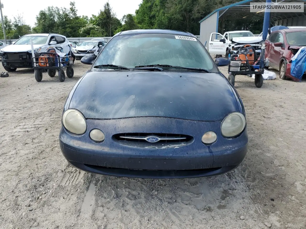 1998 Ford Taurus Lx VIN: 1FAFP52U8WA121905 Lot: 58489045