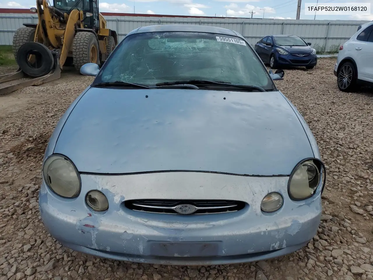 1998 Ford Taurus Lx VIN: 1FAFP52U2WG168120 Lot: 59551105