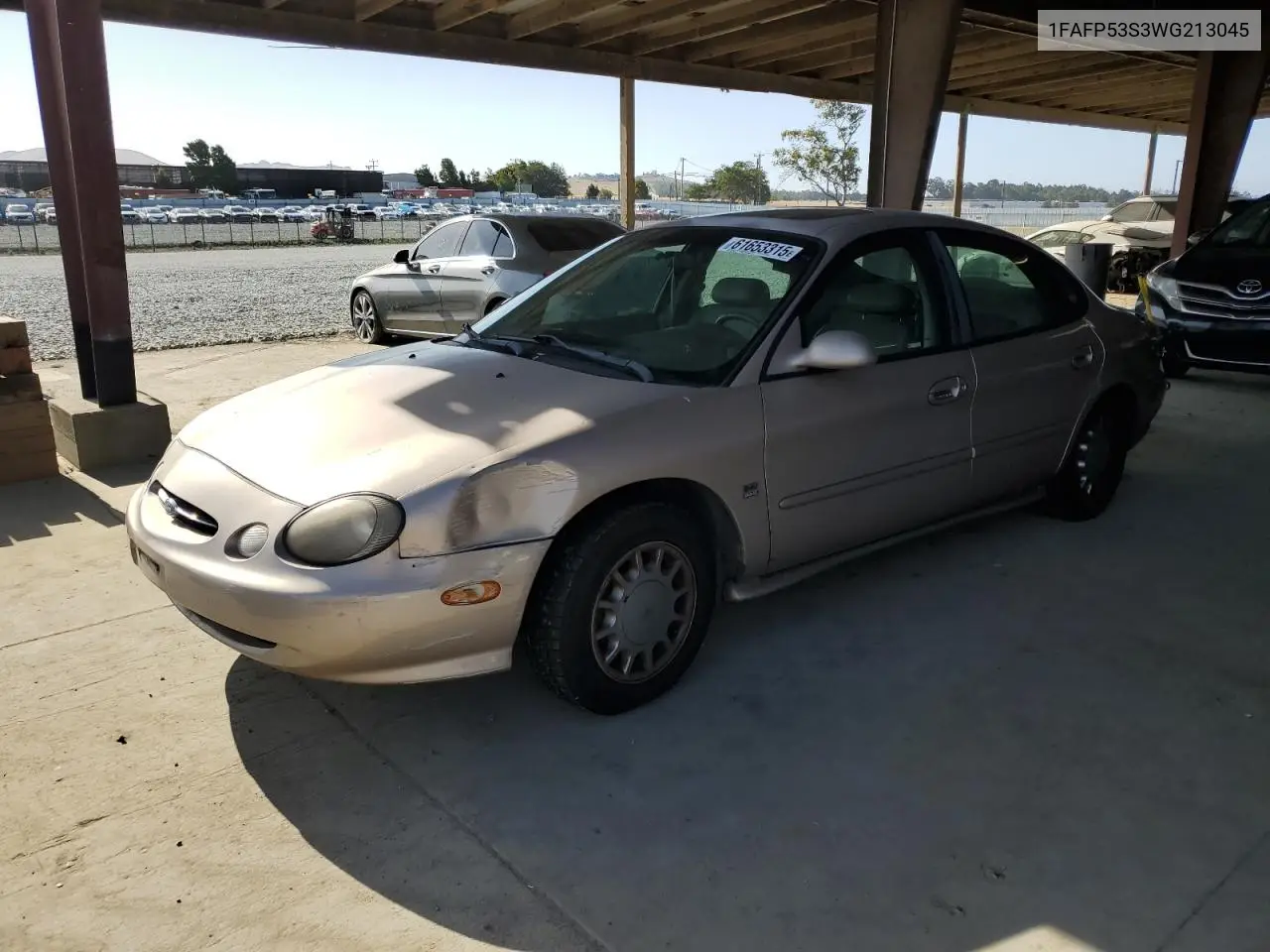 1998 Ford Taurus Se Comfort VIN: 1FAFP53S3WG213045 Lot: 61653315