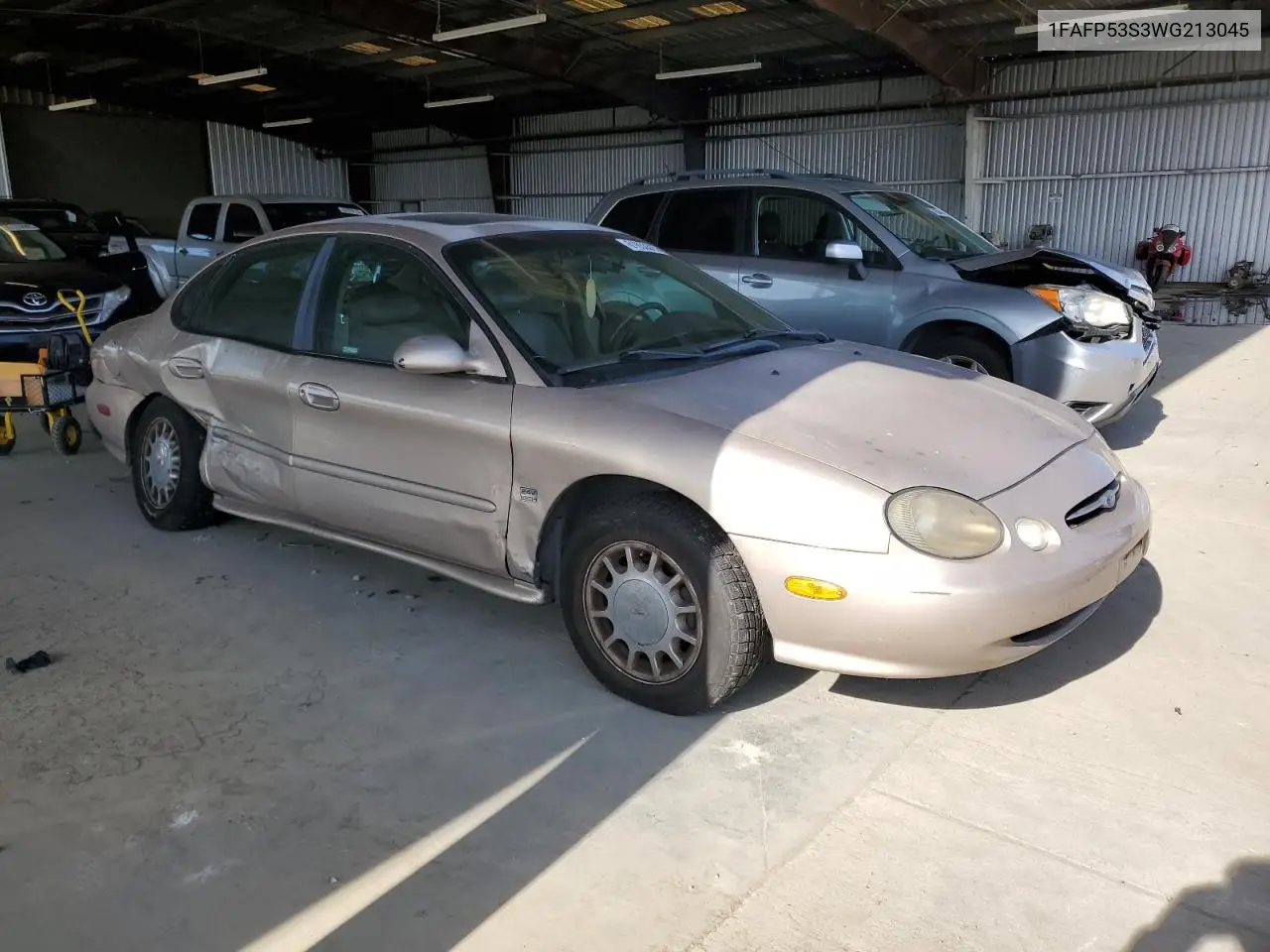 1998 Ford Taurus Se Comfort VIN: 1FAFP53S3WG213045 Lot: 61653315