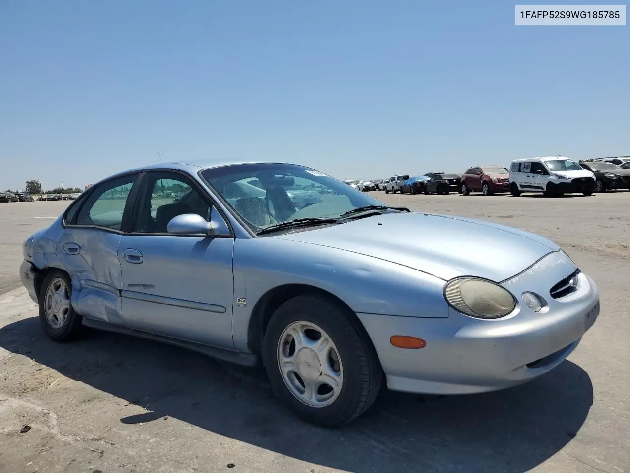 1998 Ford Taurus Lx VIN: 1FAFP52S9WG185785 Lot: 61690895