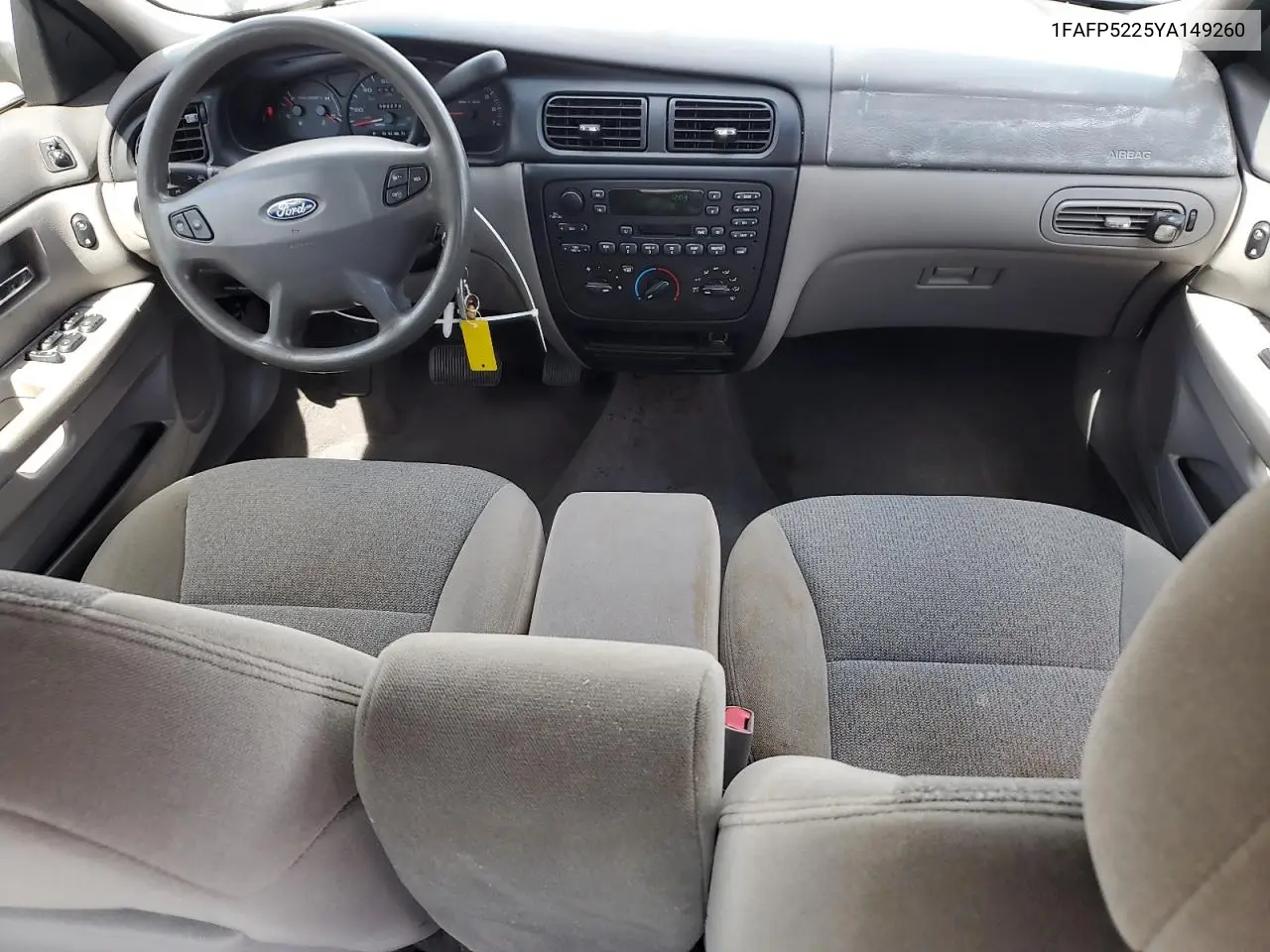 2000 Ford Taurus Lx VIN: 1FAFP5225YA149260 Lot: 62939945