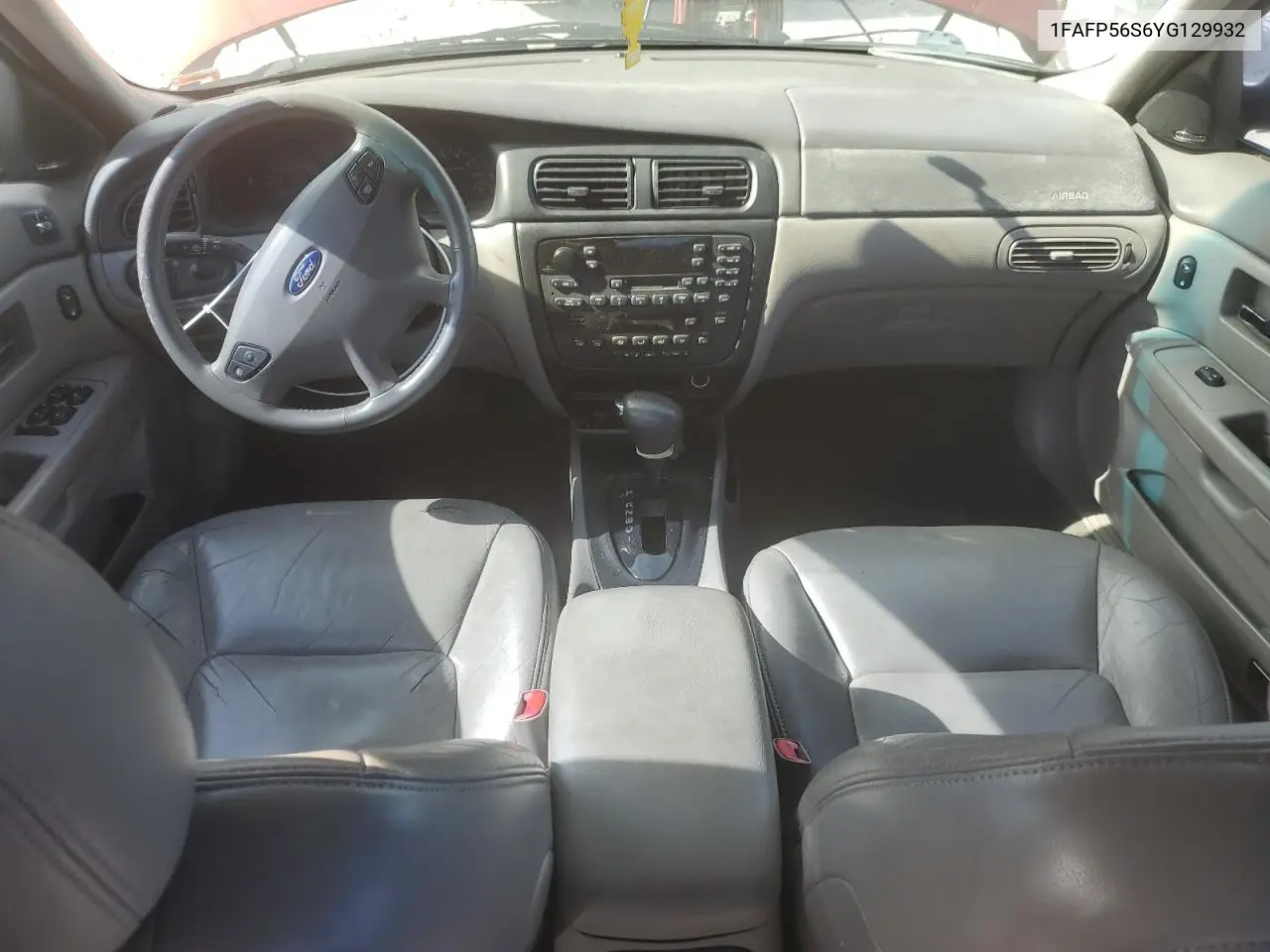 2000 Ford Taurus Sel VIN: 1FAFP56S6YG129932 Lot: 63267815