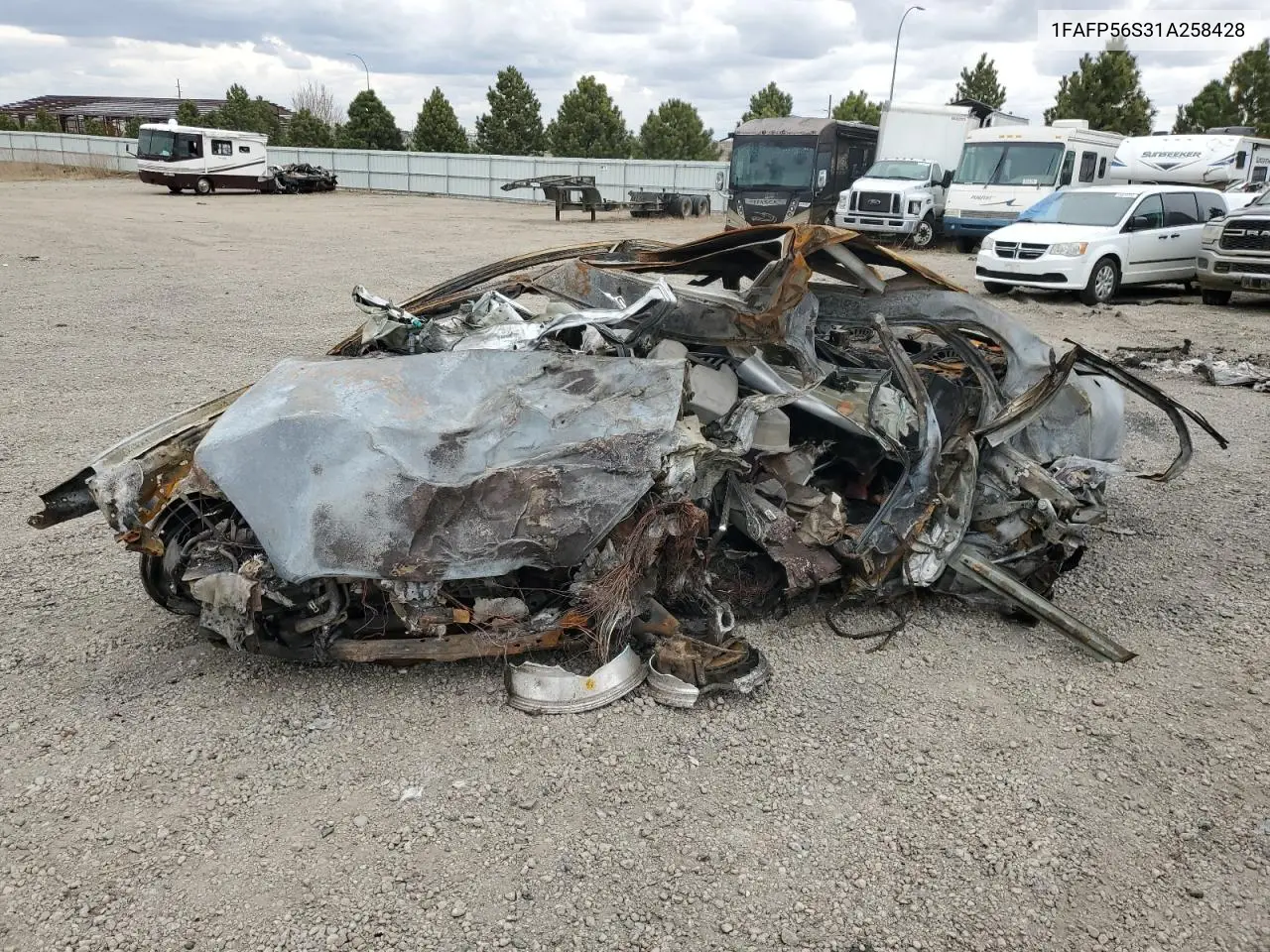2001 Ford Taurus Sel VIN: 1FAFP56S31A258428 Lot: 54408725