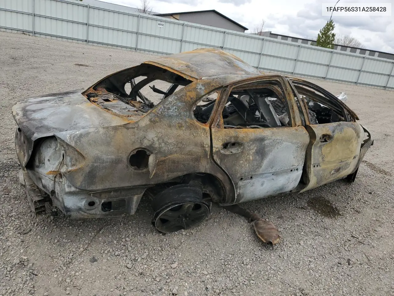 2001 Ford Taurus Sel VIN: 1FAFP56S31A258428 Lot: 54408725