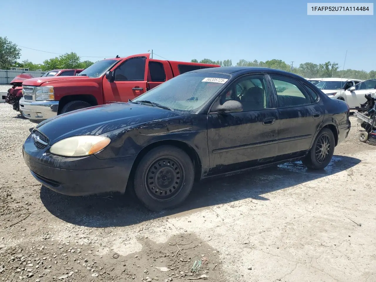 2001 Ford Taurus Lx VIN: 1FAFP52U71A114484 Lot: 56205725