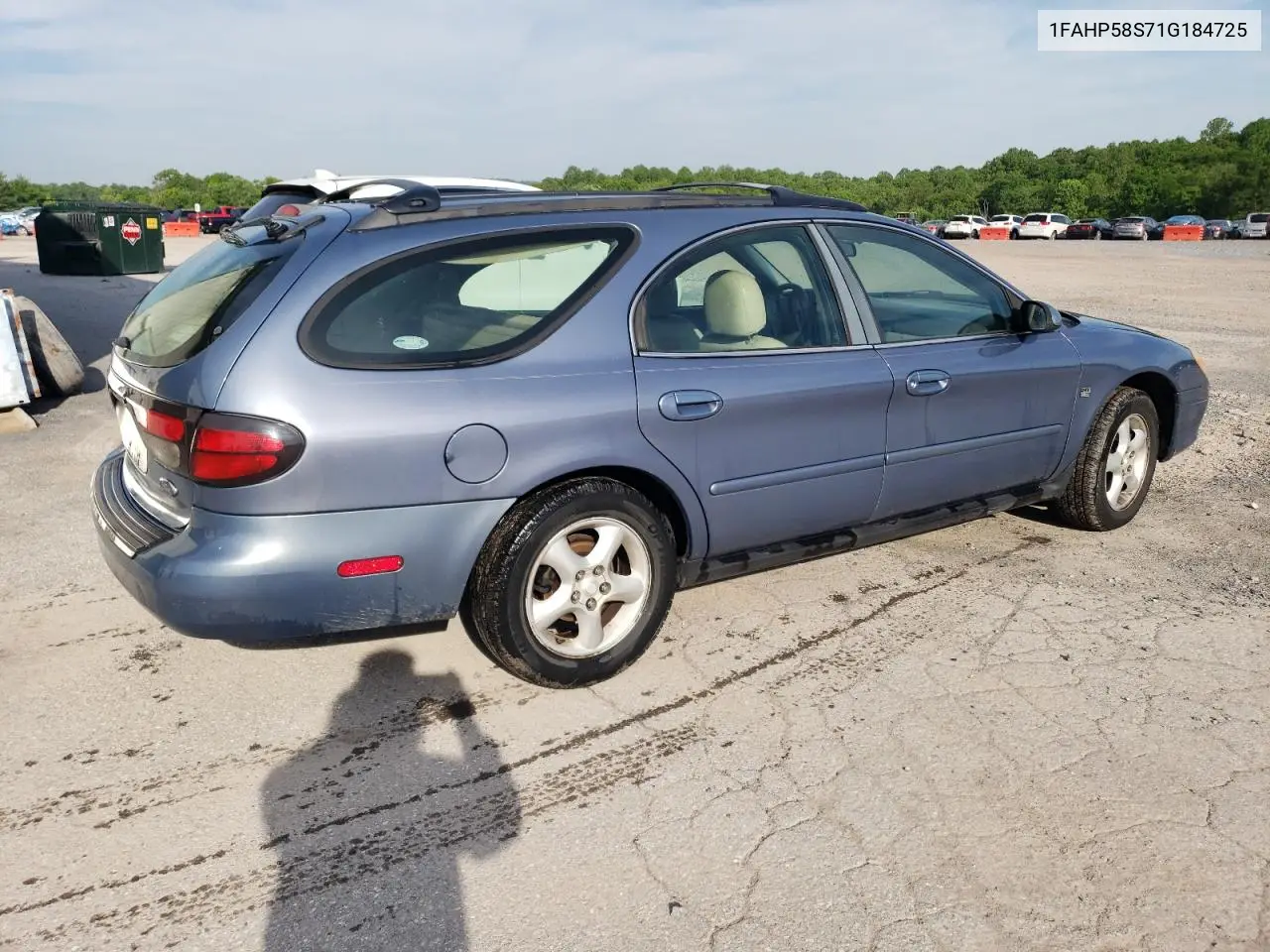 2001 Ford Taurus Se VIN: 1FAHP58S71G184725 Lot: 56401895