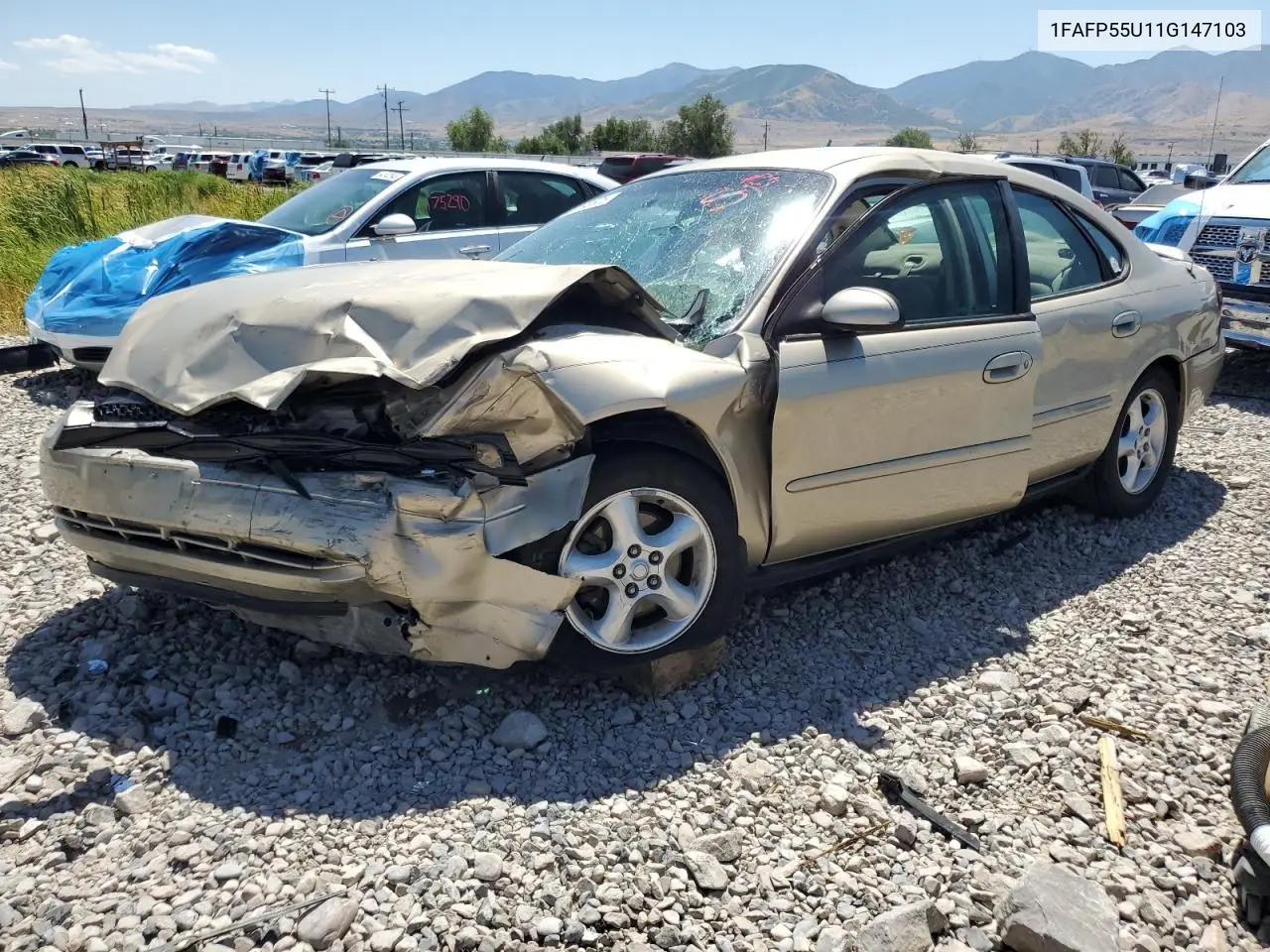2001 Ford Taurus Ses VIN: 1FAFP55U11G147103 Lot: 63793625