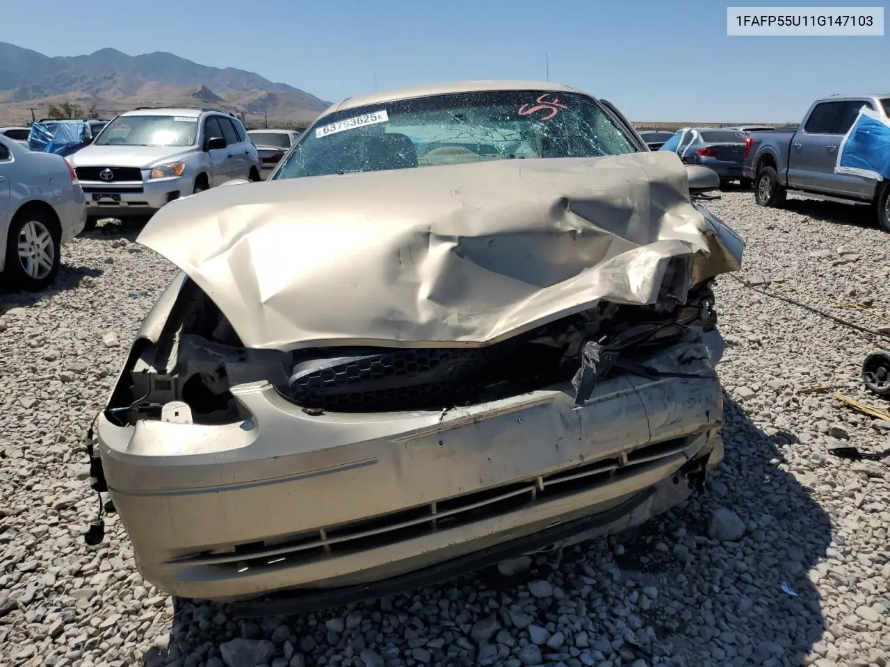 2001 Ford Taurus Ses VIN: 1FAFP55U11G147103 Lot: 63793625