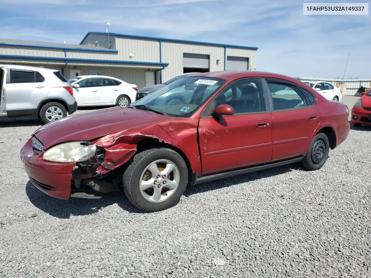 2002 Ford Taurus Se VIN: 1FAHP53U32A149337 Lot: 49245395
