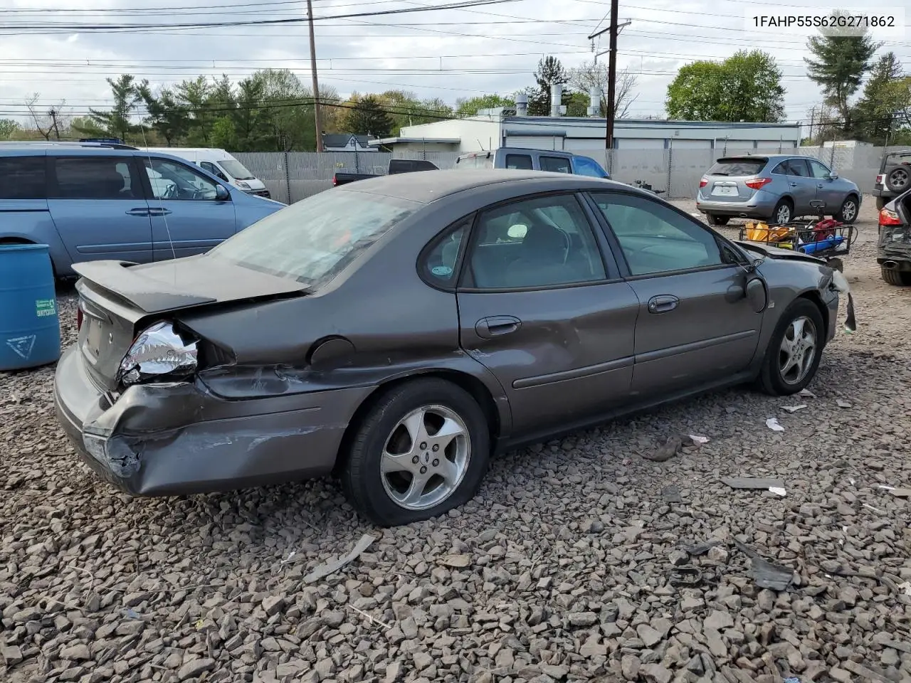 2002 Ford Taurus Ses VIN: 1FAHP55S62G271862 Lot: 54271985