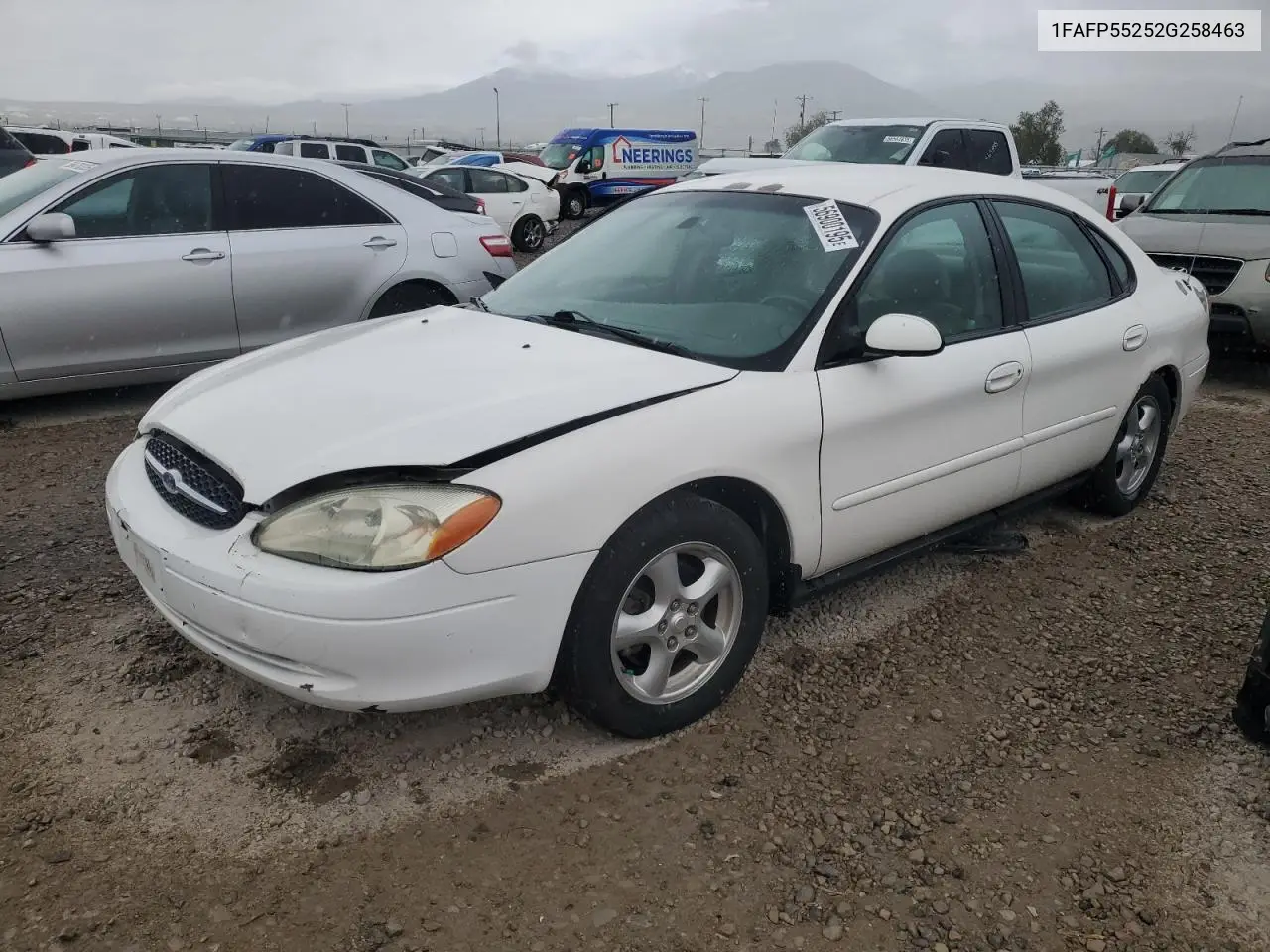 1fafp55252g258463 1FAFP55252G258463 2002 Ford Taurus Ses