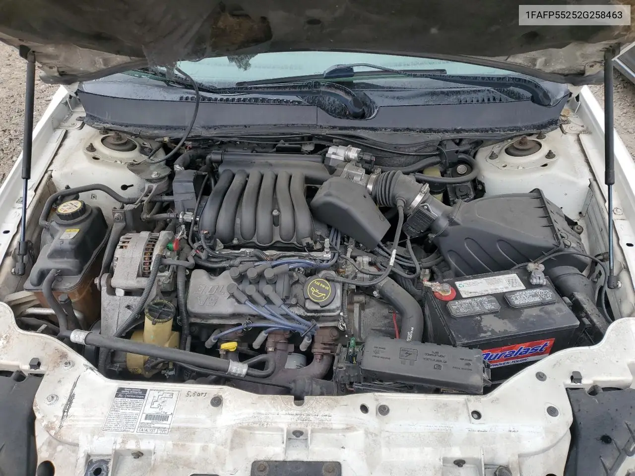 1fafp55252g258463 1FAFP55252G258463 2002 Ford Taurus Ses