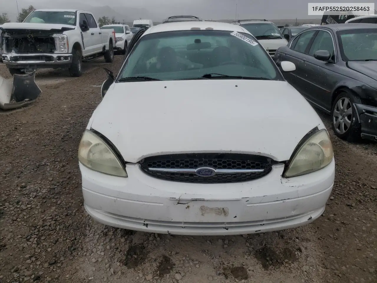 1fafp55252g258463 1FAFP55252G258463 2002 Ford Taurus Ses