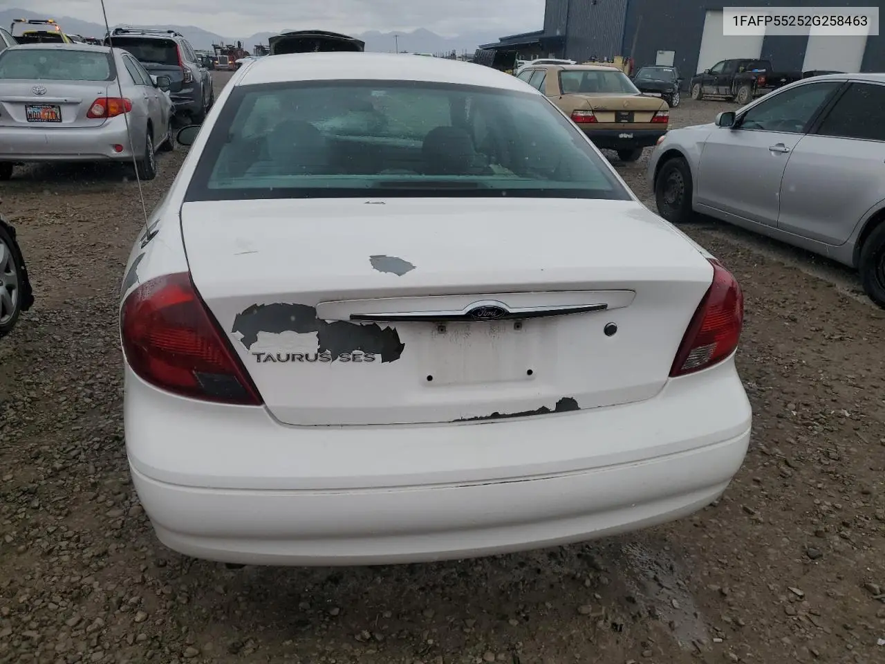 1fafp55252g258463 1FAFP55252G258463 2002 Ford Taurus Ses