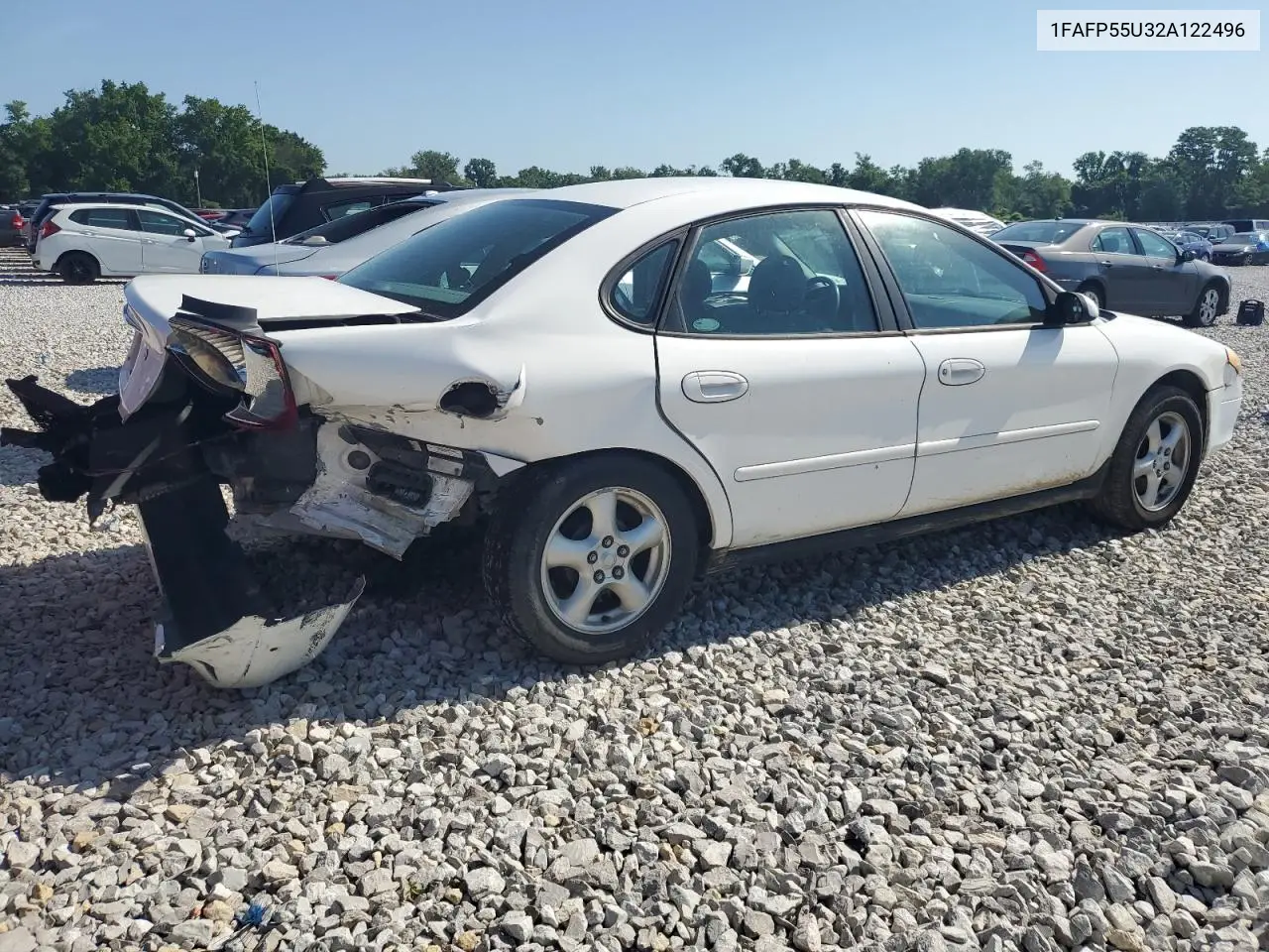 2002 Ford Taurus Ses VIN: 1FAFP55U32A122496 Lot: 61579735