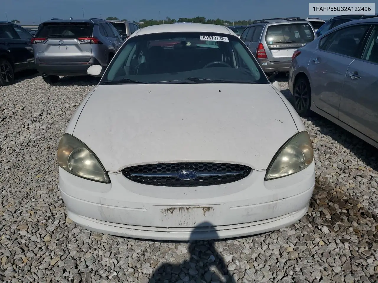 2002 Ford Taurus Ses VIN: 1FAFP55U32A122496 Lot: 61579735