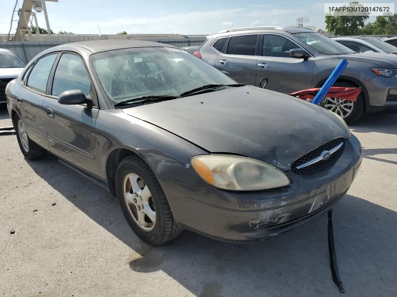 2002 Ford Taurus Se VIN: 1FAFP53U12G147672 Lot: 62173665