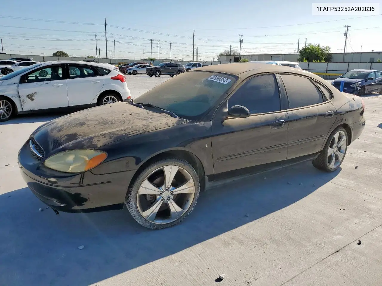 2002 Ford Taurus Se VIN: 1FAFP53252A202836 Lot: 62285265