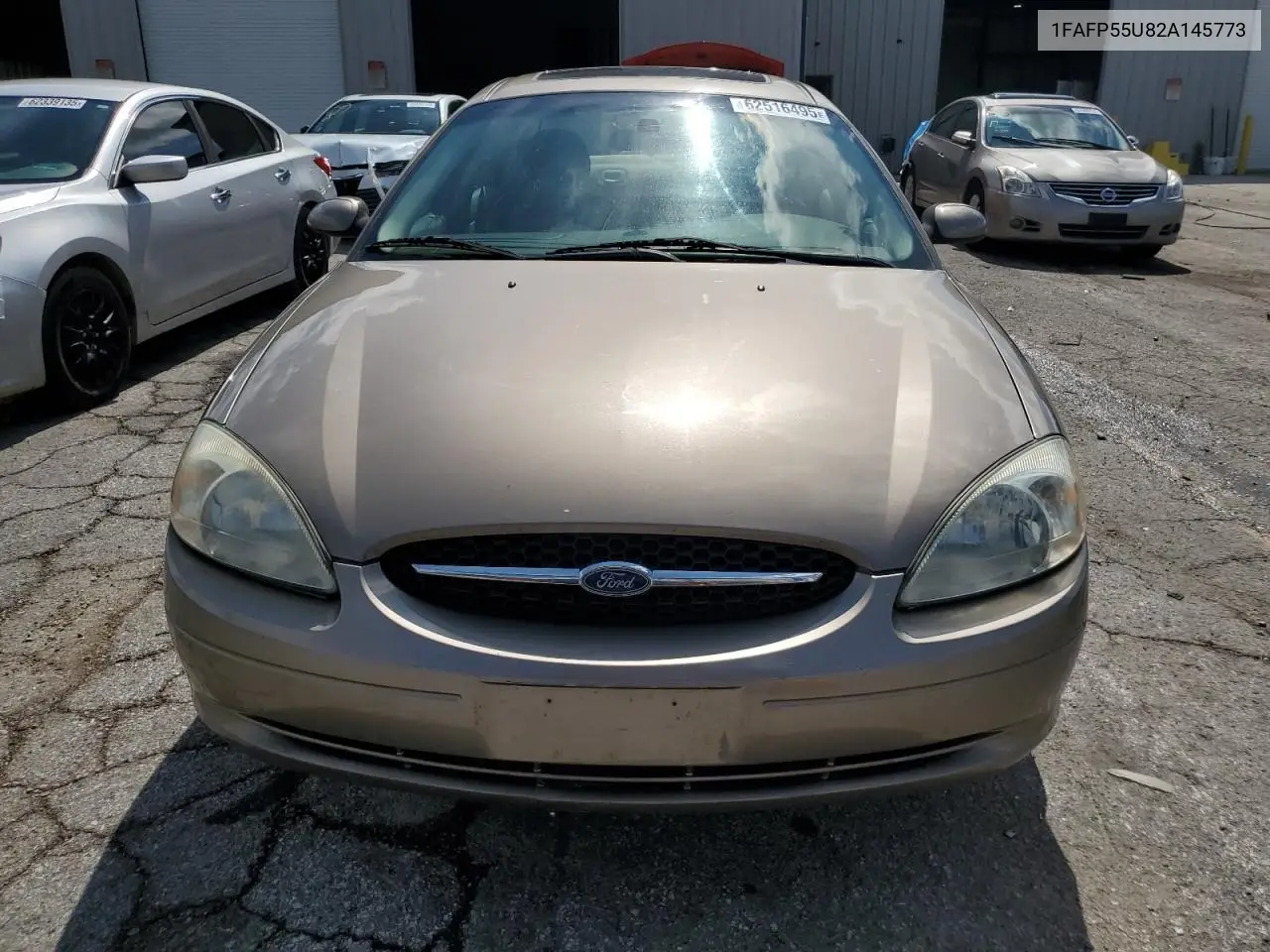 2002 Ford Taurus Ses VIN: 1FAFP55U82A145773 Lot: 62516495