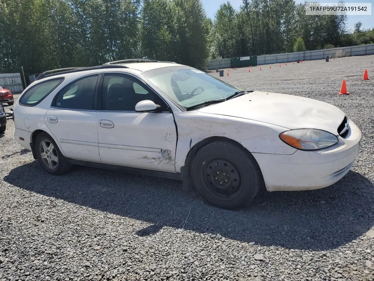 2002 Ford Taurus Sel VIN: 1FAFP59U72A191542 Lot: 64275705