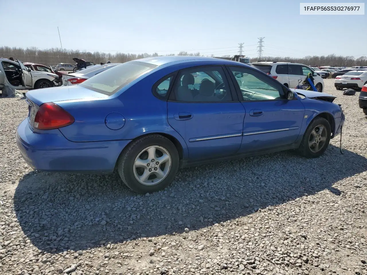 2003 Ford Taurus Sel VIN: 1FAFP56S53G276977 Lot: 48751515