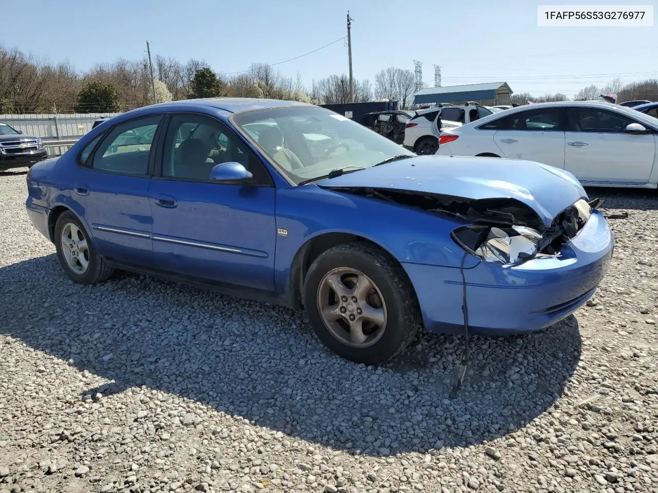 2003 Ford Taurus Sel VIN: 1FAFP56S53G276977 Lot: 48751515