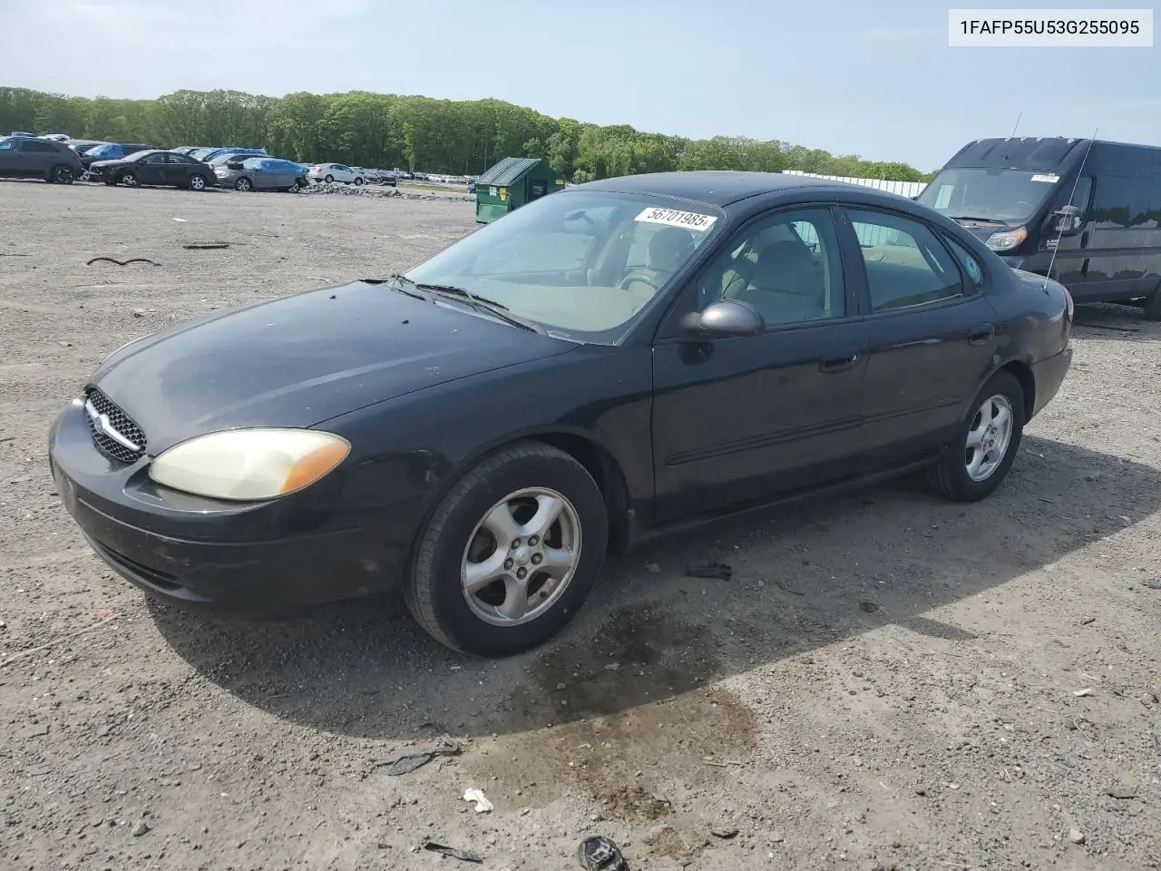 2003 Ford Taurus Ses VIN: 1FAFP55U53G255095 Lot: 56701985