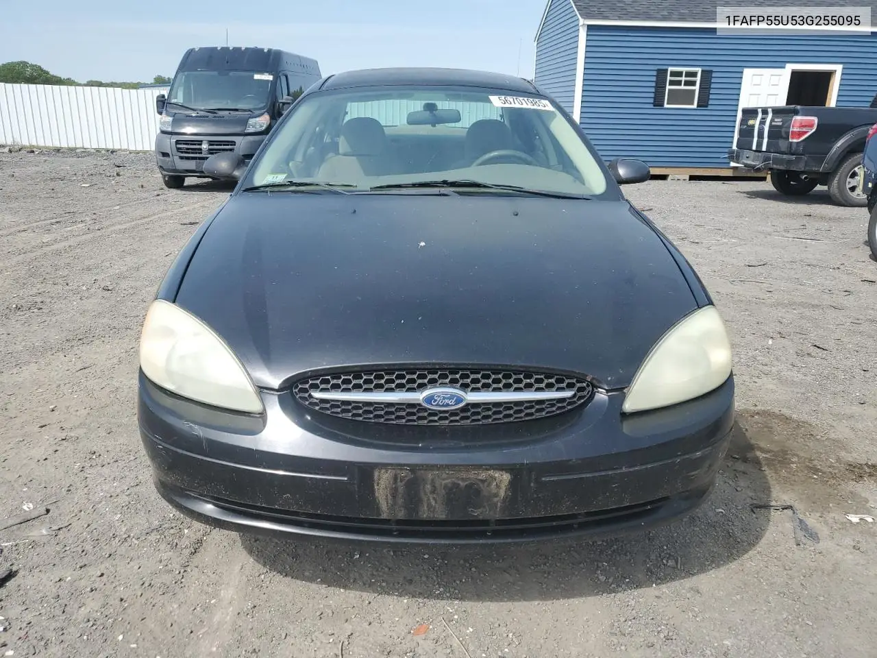 2003 Ford Taurus Ses VIN: 1FAFP55U53G255095 Lot: 56701985