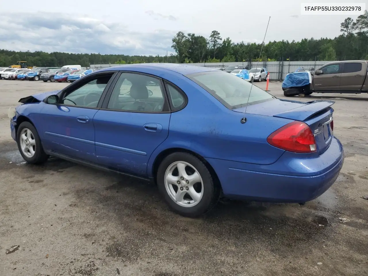 2003 Ford Taurus Ses VIN: 1FAFP55U33G232978 Lot: 59282405