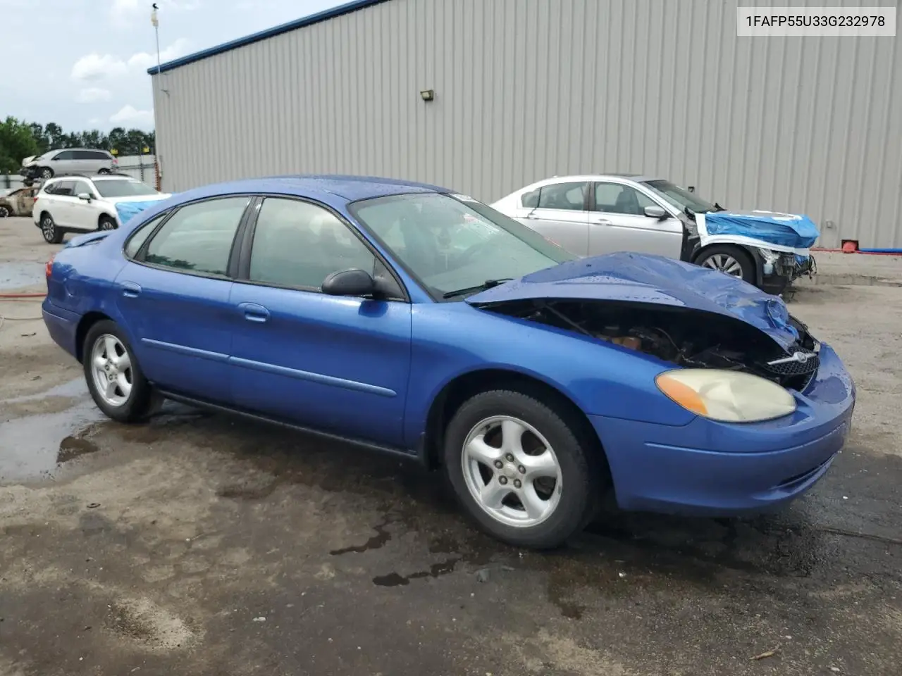 2003 Ford Taurus Ses VIN: 1FAFP55U33G232978 Lot: 59282405
