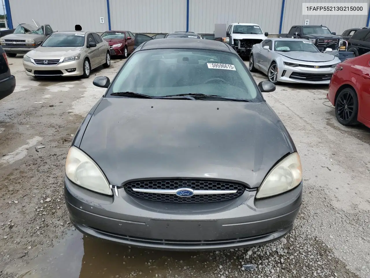 2003 Ford Taurus Ses VIN: 1FAFP55213G215000 Lot: 59596615