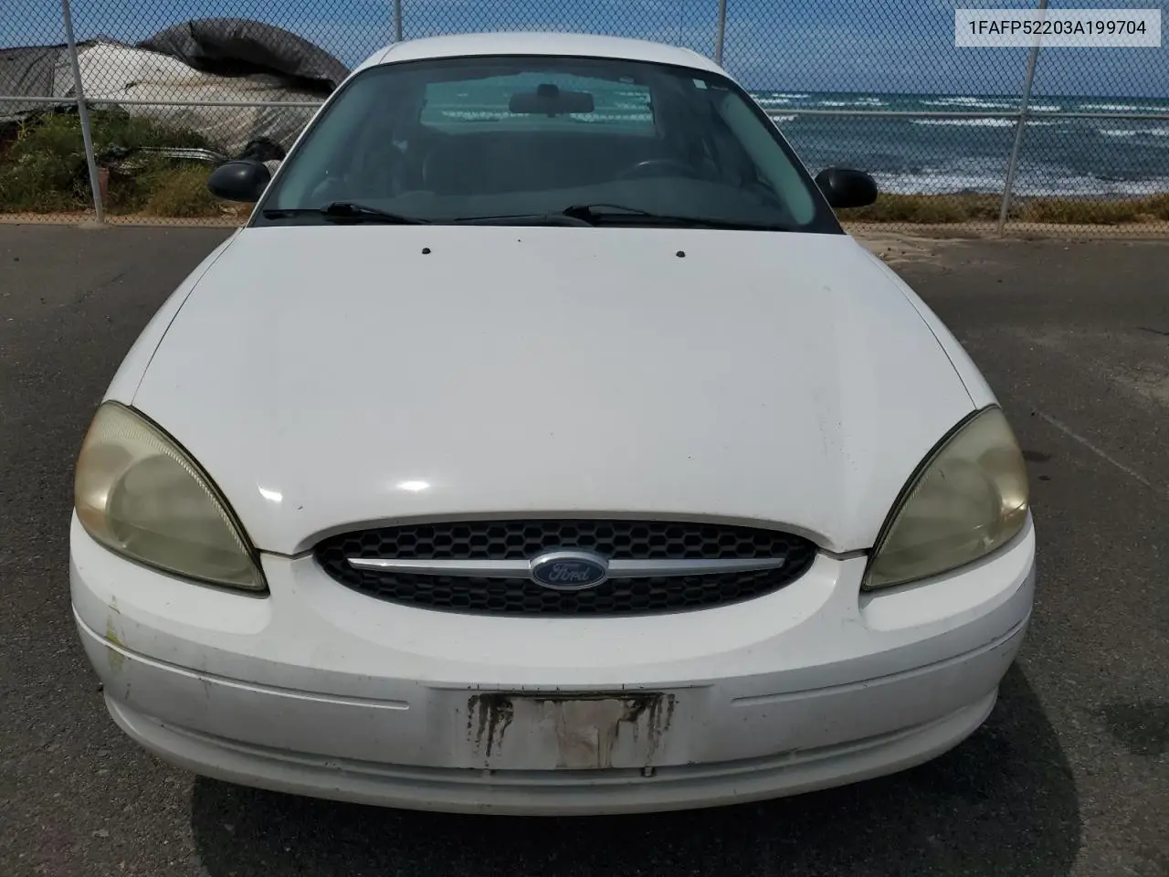 2003 Ford Taurus Lx VIN: 1FAFP52203A199704 Lot: 62687385