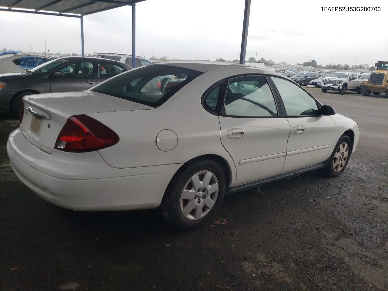 2003 Ford Taurus Lx VIN: 1FAFP52U53G280700 Lot: 87488014