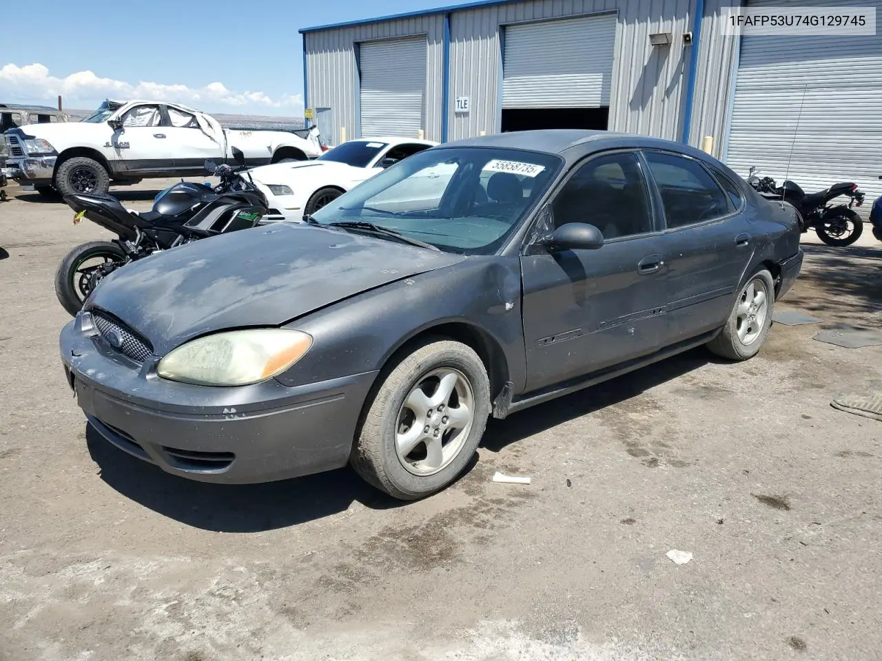 2004 Ford Taurus Se VIN: 1FAFP53U74G129745 Lot: 55858735