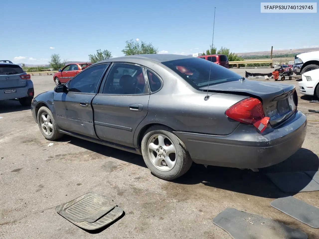 2004 Ford Taurus Se VIN: 1FAFP53U74G129745 Lot: 55858735