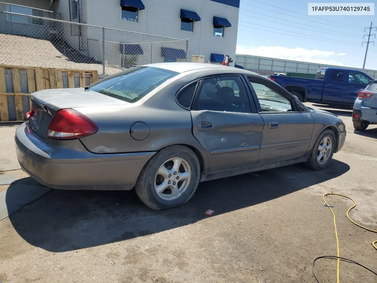 2004 Ford Taurus Se VIN: 1FAFP53U74G129745 Lot: 55858735
