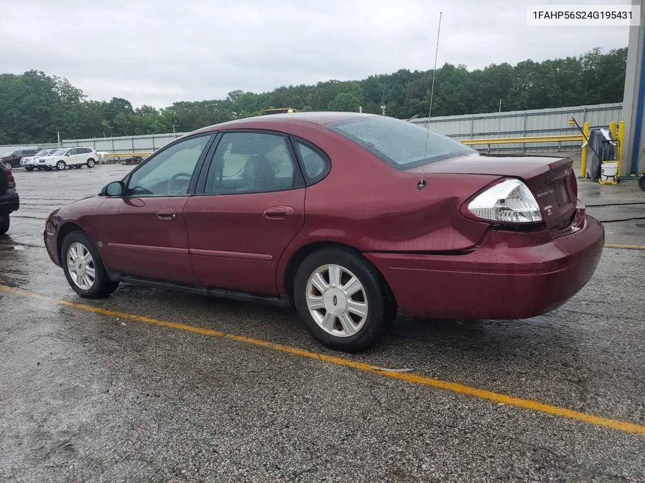 2004 Ford Taurus Sel VIN: 1FAHP56S24G195431 Lot: 58732935