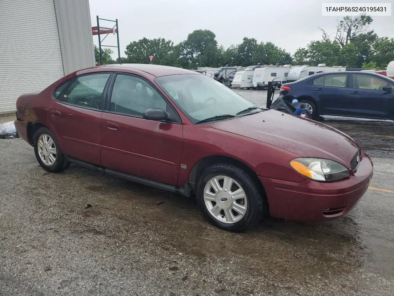 2004 Ford Taurus Sel VIN: 1FAHP56S24G195431 Lot: 58732935