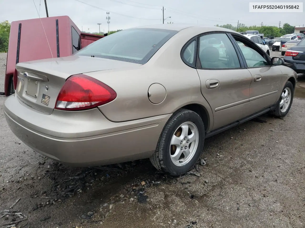 2004 Ford Taurus Ses VIN: 1FAFP55204G195842 Lot: 59527065