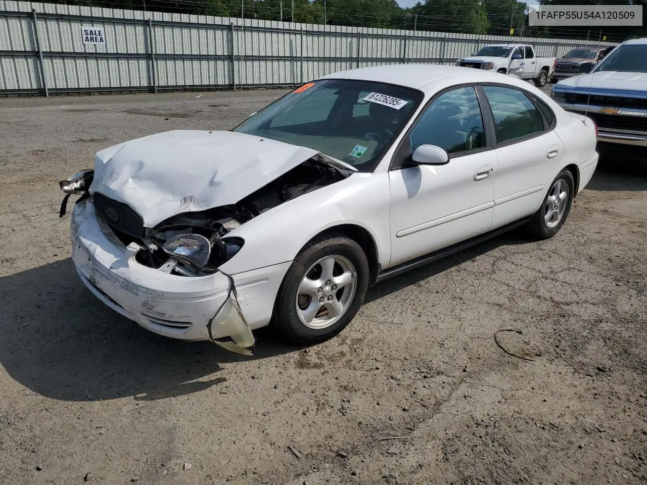 2004 Ford Taurus Ses VIN: 1FAFP55U54A120509 Lot: 61226285