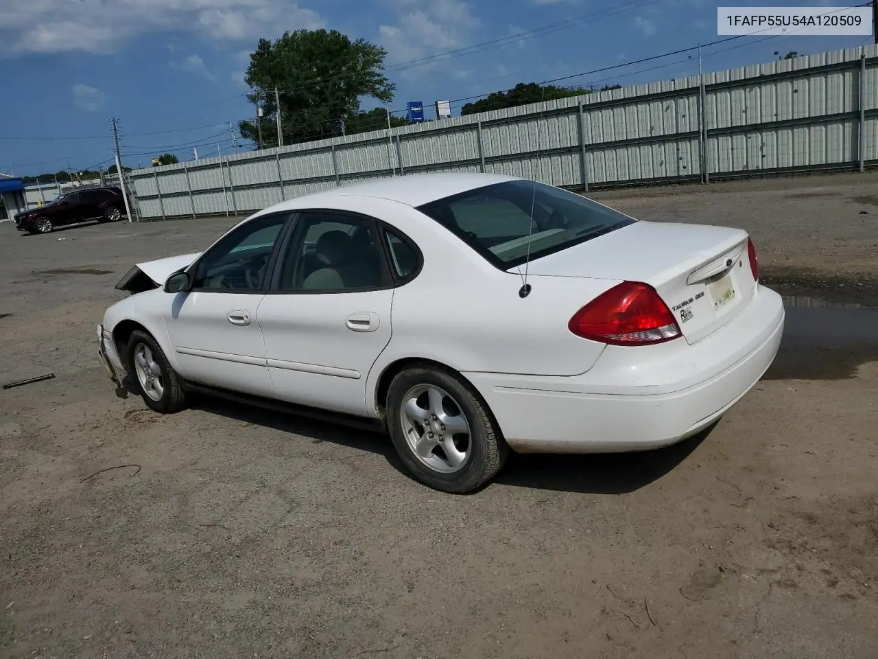 2004 Ford Taurus Ses VIN: 1FAFP55U54A120509 Lot: 61226285