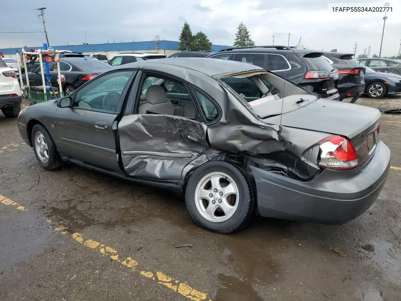2004 Ford Taurus Ses VIN: 1FAFP55S34A202771 Lot: 61389605