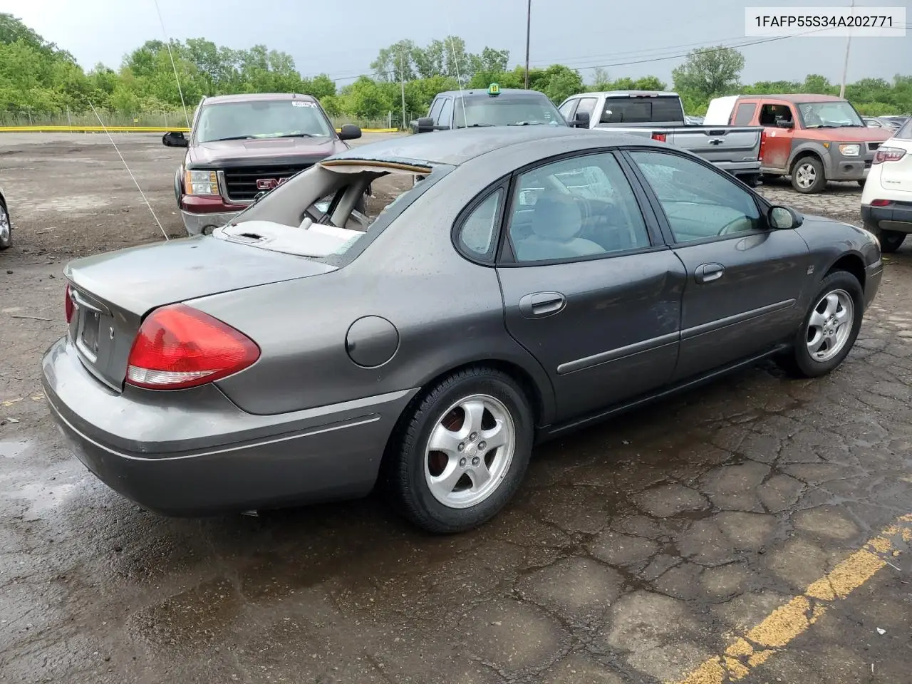 2004 Ford Taurus Ses VIN: 1FAFP55S34A202771 Lot: 61389605
