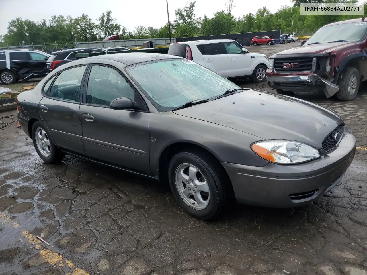 2004 Ford Taurus Ses VIN: 1FAFP55S34A202771 Lot: 61389605